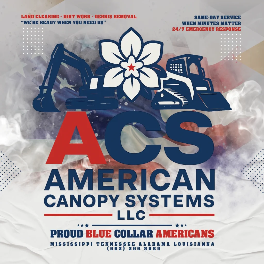 american canopy systems fastest emergency cleanup in mississippi