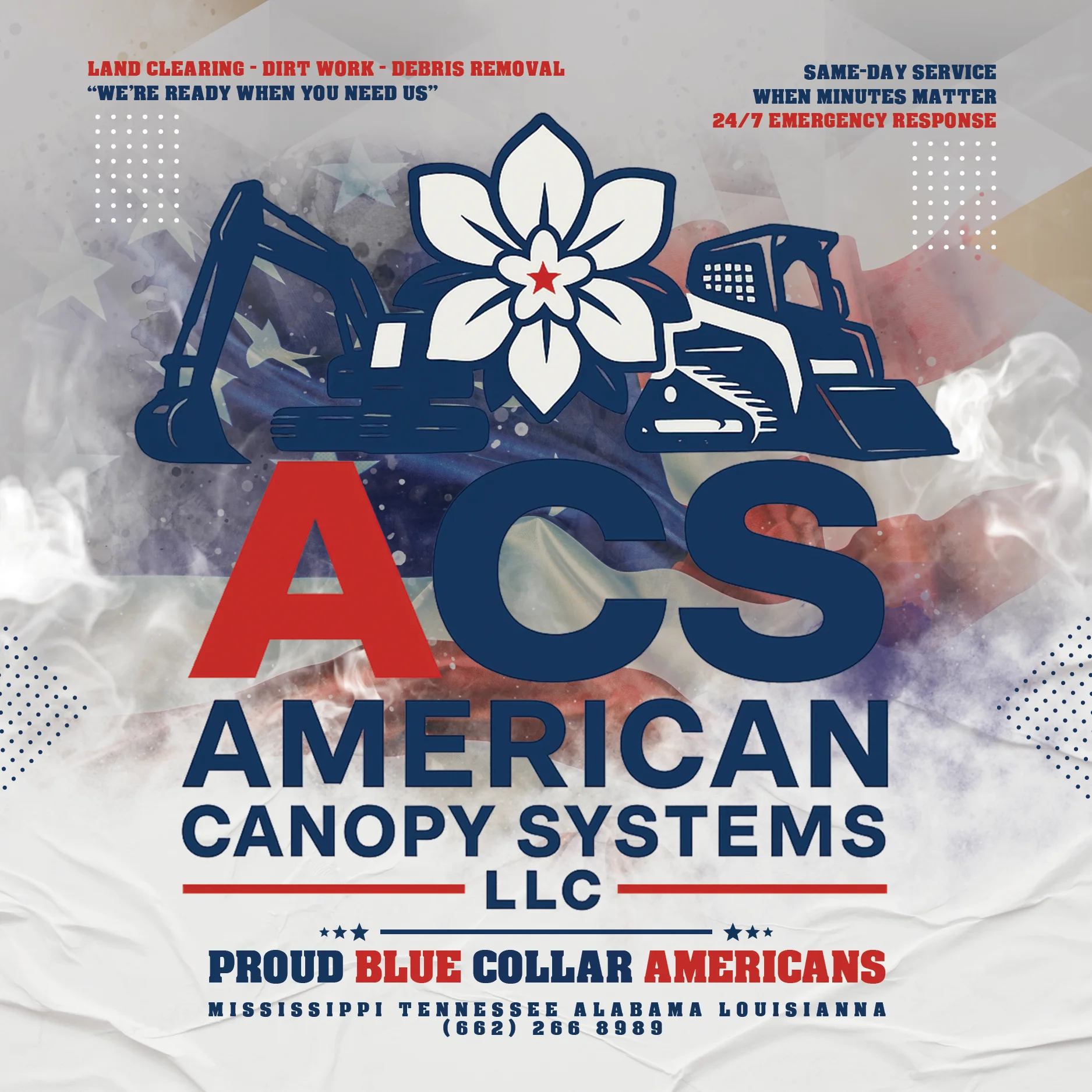 american canopy systems fastest emergency cleanup in mississippi